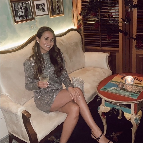 Camila Coelho sequin mini dress. Size medium - Picture 3 of 10